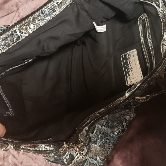 GENNA de Rossi XLarge purse‎ snake skin - Picture 6 of 16